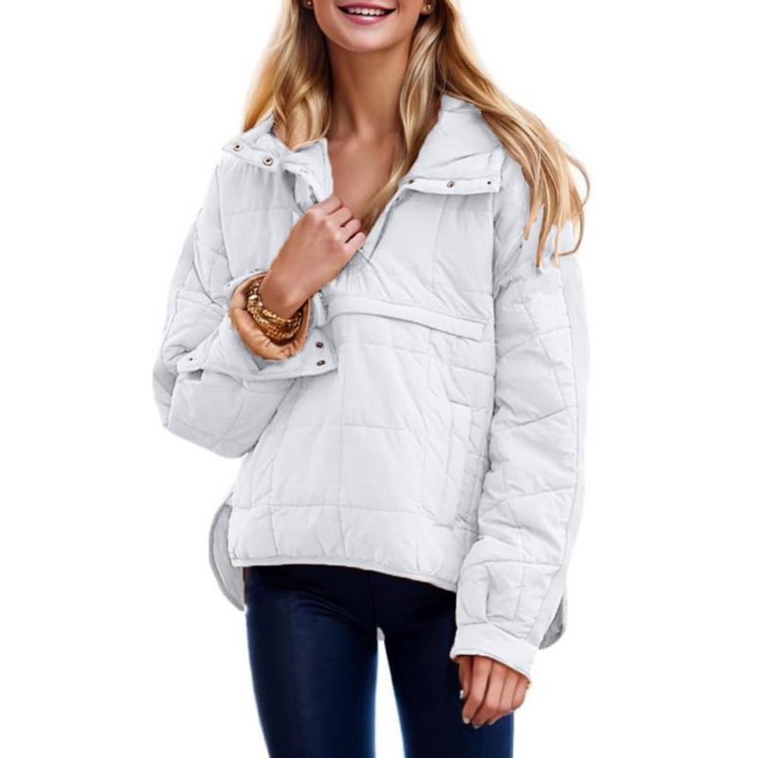 Megan™ – Oversized Hooded Pullover Hooded Jacket