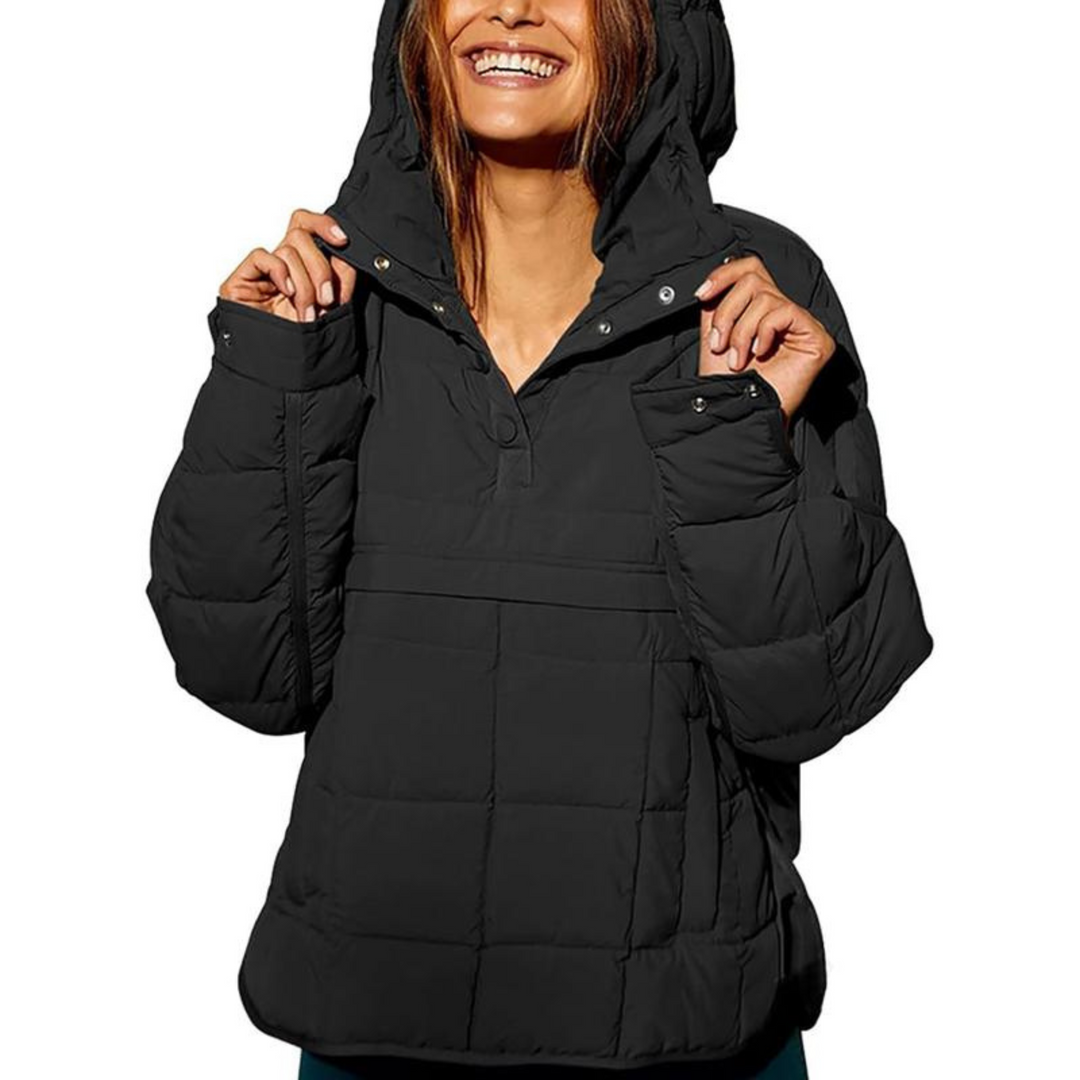 Megan™ – Oversized Hooded Pullover Hooded Jacket
