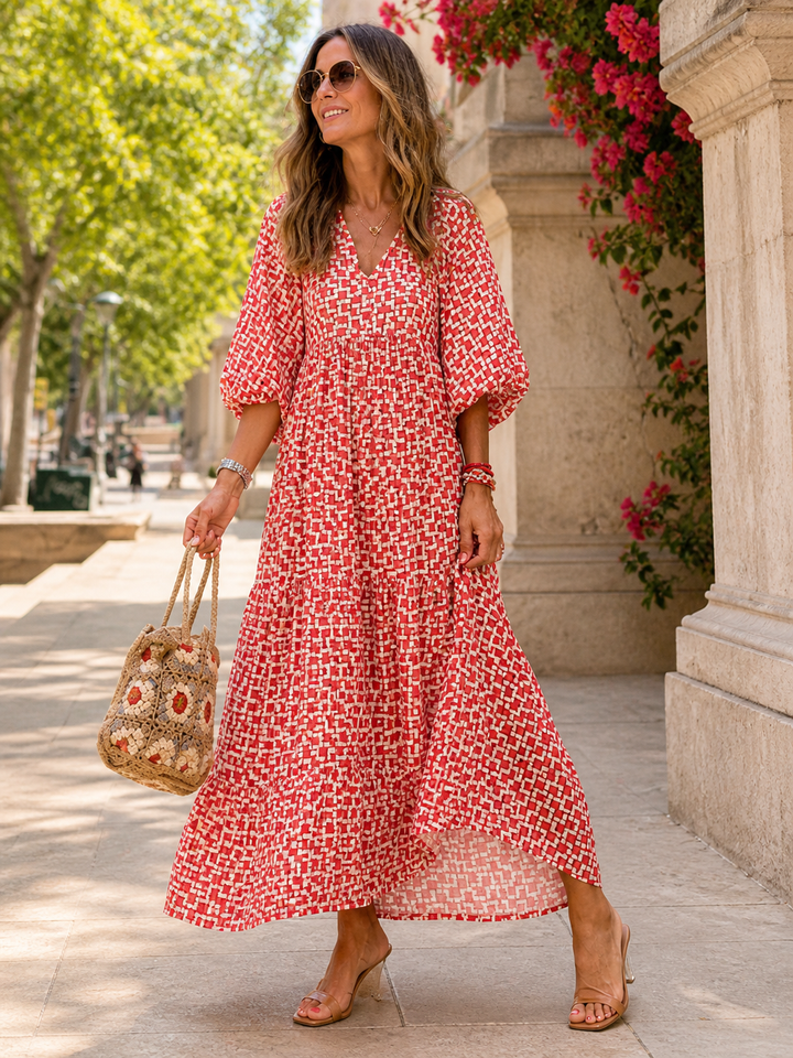 Heloise | Bohemian Loose Fit Dress