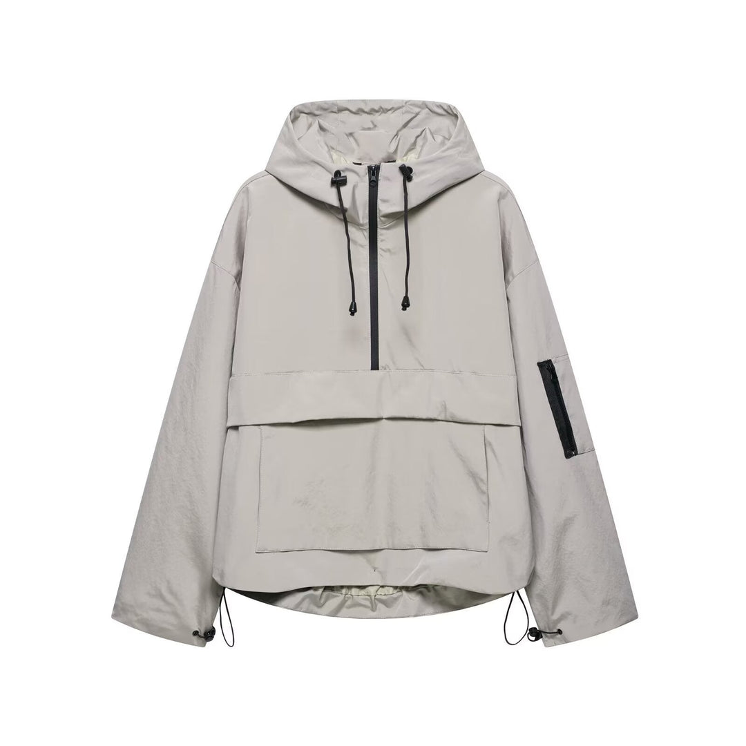 Rachel™ | Cozy Hooded Windbreaker Jacket
