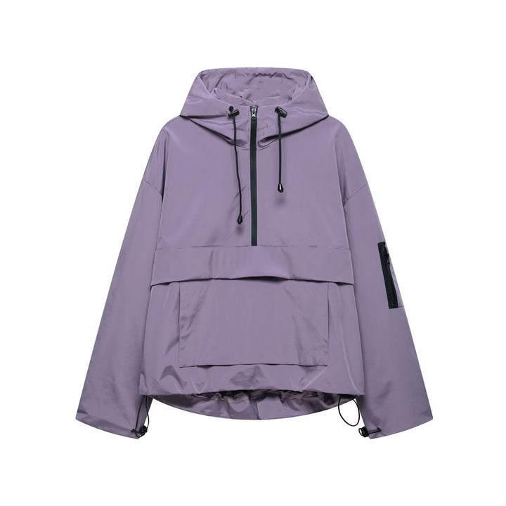 Rachel™ | Cozy Hooded Windbreaker Jacket