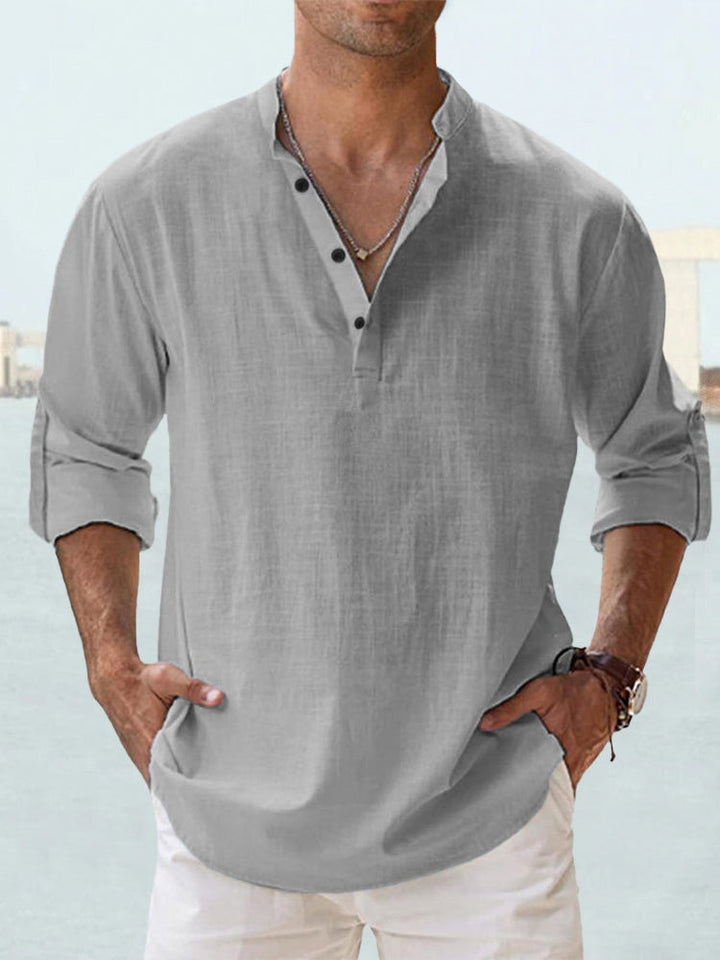MATTHEW – BREATHABLE COTTON SHIRT