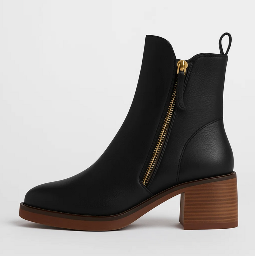 Leather Ankle Boots