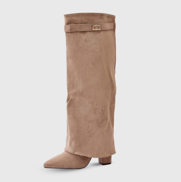 High Suede Boots